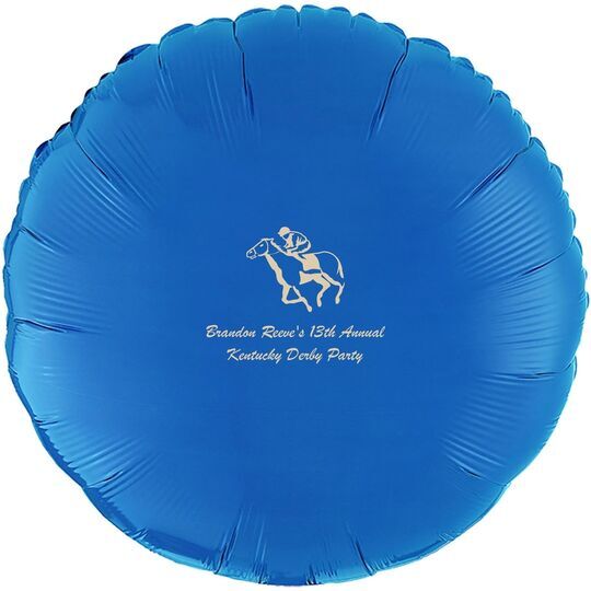 Horserace Derby Mylar Balloons
