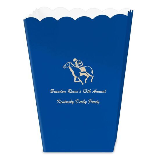 Horserace Derby Mini Popcorn Boxes