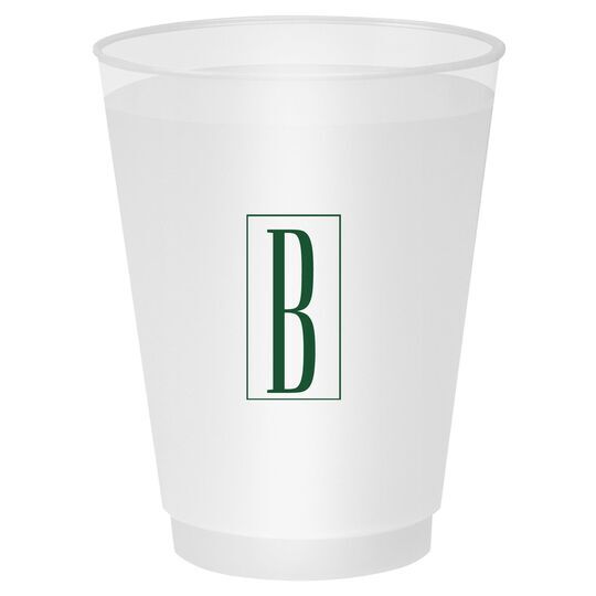 Contempo Monogram Shatterproof Cups