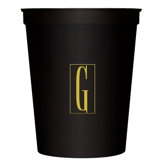 Contempo Monogram Stadium Cups