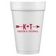 Cupid's Arrow Styrofoam Cups Image 1 of 2