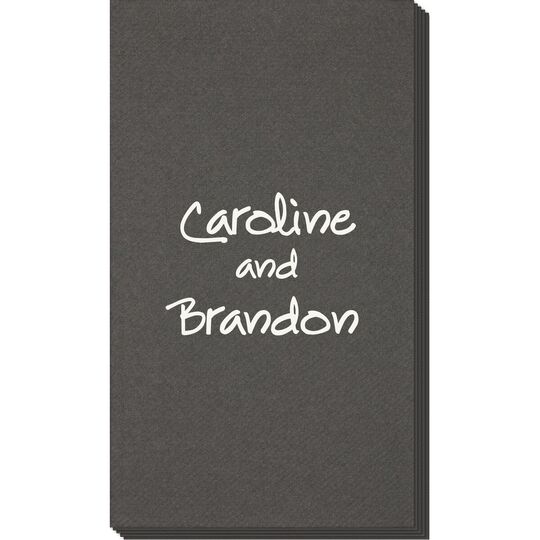 Studio Text Linen Like Guest Towels