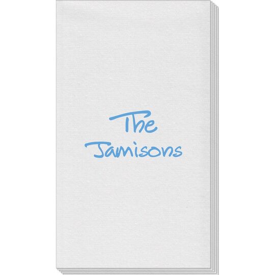 Studio Text Linen Like Guest Towels