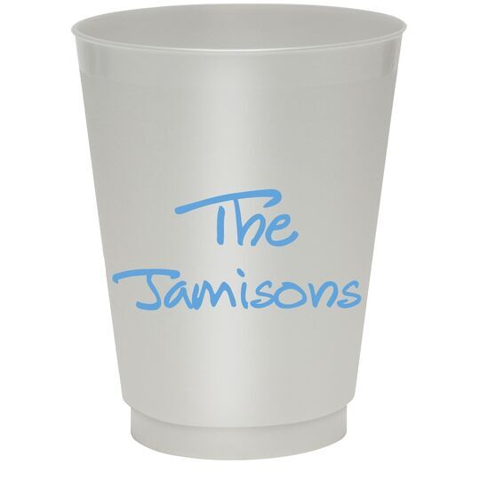 Studio Text Colored Shatterproof Cups