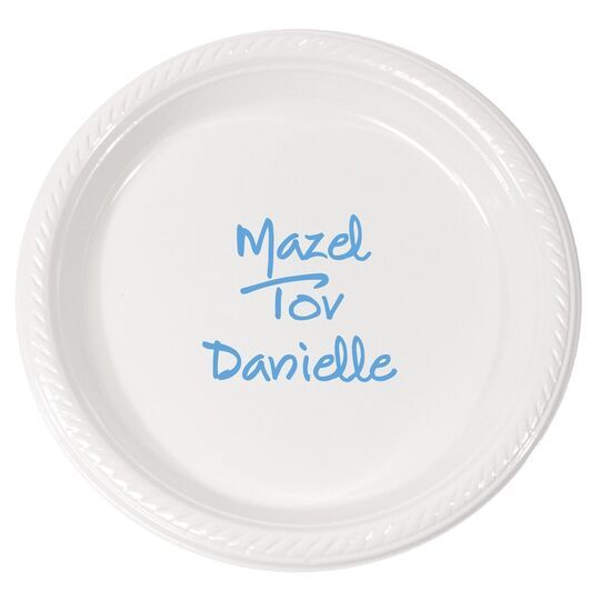 Studio Text Plastic Plates