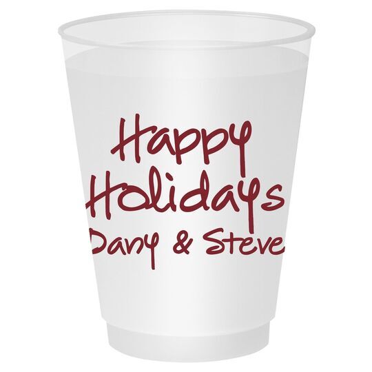 Studio Text Shatterproof Cups