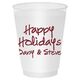 Studio Text Shatterproof Cups Image 6 of 7