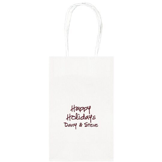 Studio Text Medium Twisted Handled Bags