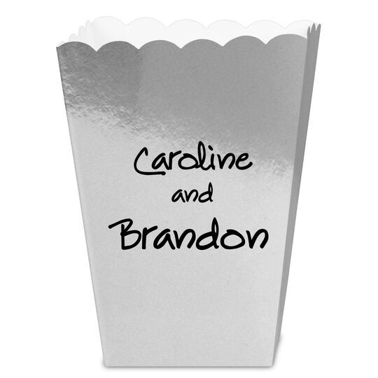Studio Text Mini Popcorn Boxes