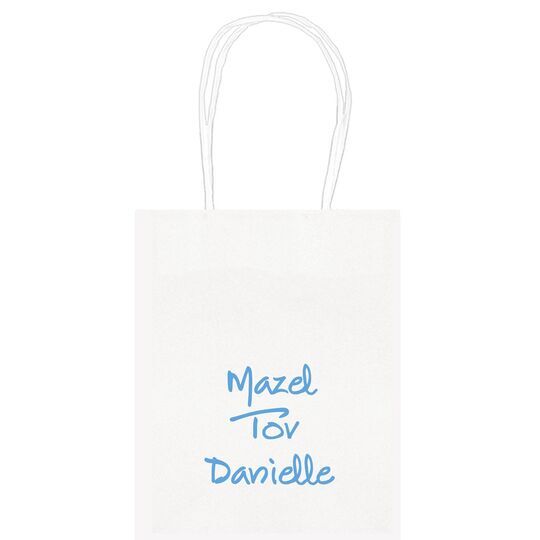 Studio Text Mini Twisted Handled Bags