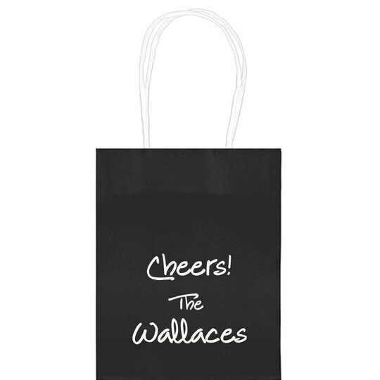 Studio Text Mini Twisted Handled Bags