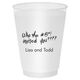 Fun Who Invited You Shatterproof Cups Image 1 of 2