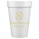 50th Wreath Styrofoam Cups Image 1 of 2