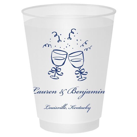 Toasting Wine Glasses Shatterproof Cups