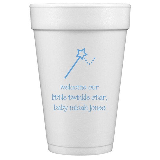 Twinkle Twinkle Little Star Personalized Stadium Plastic Cups Baby Shower  Stadium Cups Shower Favor 