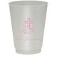 Floral Cross Colored Shatterproof Cups Image 1 of 3