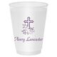 Floral Cross Shatterproof Cups Image 3 of 3