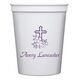 Floral Cross Stadium Cups Image 2 of 3