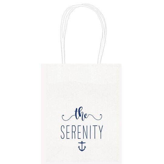 Family Anchor Mini Twisted Handled Bags