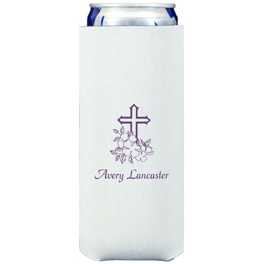 Floral Cross Collapsible Slim Huggers