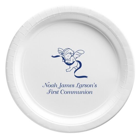 Little Cherub Paper Plates
