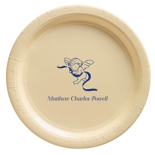 Little Cherub Paper Plates