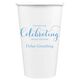 Thanks For Celebrating Any Event Paper Coffee Cups Image 4 of 6