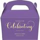 Thanks For Celebrating Any Event Gable Favor Boxes Image 1 of 6