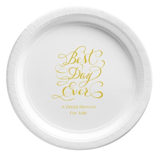 Whimsy Best Day Ever Paper Plates
