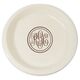 Double Circle Monogram Plastic Plates Image 4 of 5