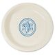Double Circle Monogram Plastic Plates Image 3 of 5
