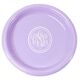 Double Circle Monogram Plastic Plates Image 2 of 5
