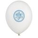 Double Circle Monogram Latex Balloons Image 3 of 5