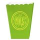 Double Circle Monogram Mini Popcorn Boxes Image 3 of 5
