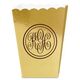 Double Circle Monogram Mini Popcorn Boxes Image 4 of 5