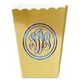 Double Circle Monogram Mini Popcorn Boxes Image 5 of 5
