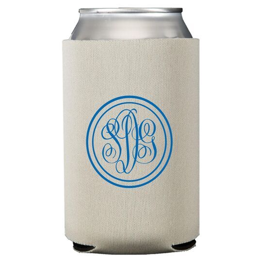 Double Circle Monogram Collapsible Huggers