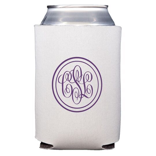 Double Circle Monogram Collapsible Huggers