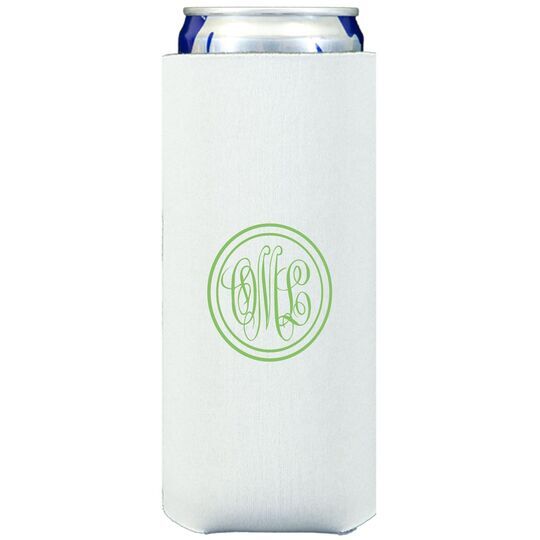 Double Circle Monogram Collapsible Slim Huggers