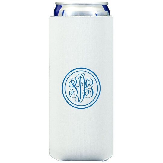 Double Circle Monogram Collapsible Slim Huggers