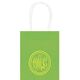 Double Circle Monogram Mini Twisted Handled Bags Image 5 of 5