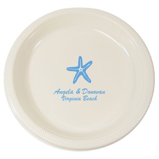 Royal Starfish Plastic Plates