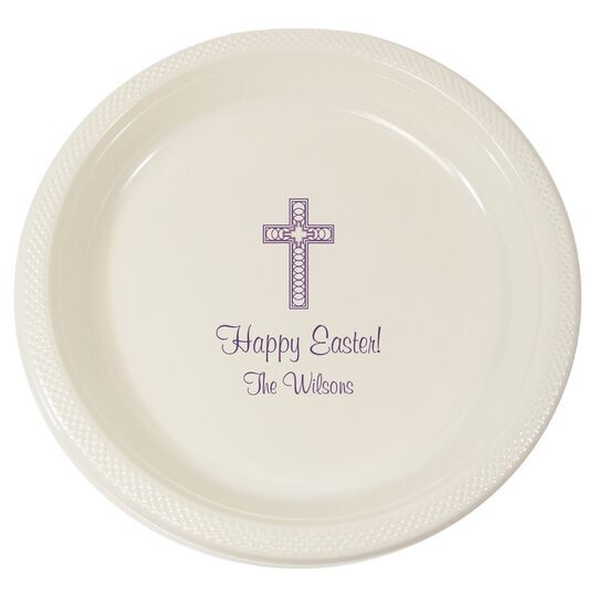 Cross Inspiration Plastic Plates