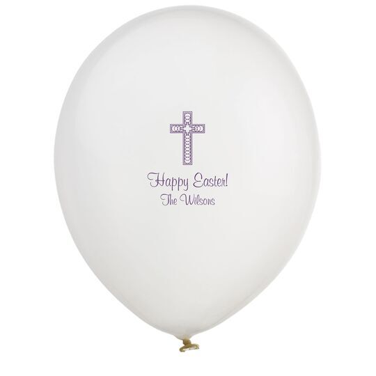 Cross Inspiration Latex Balloons