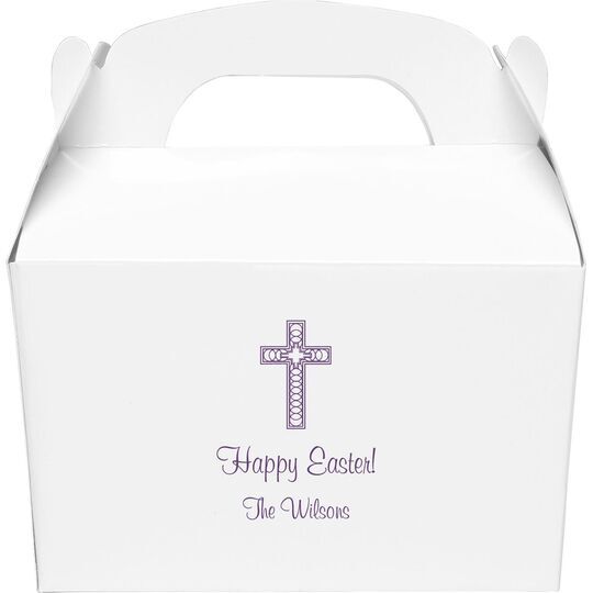 Cross Inspiration Gable Favor Boxes