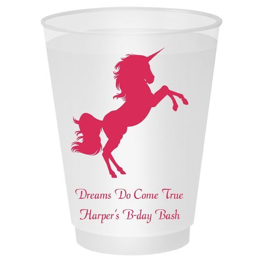 Unicorn Shatterproof Cups
