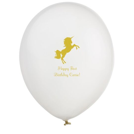Unicorn Latex Balloons