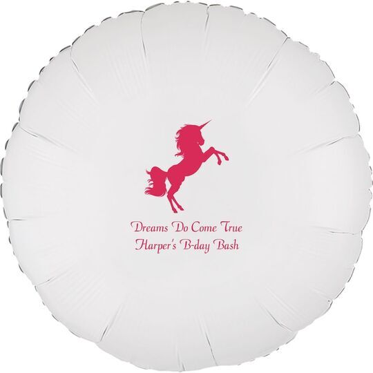 Unicorn Mylar Balloons
