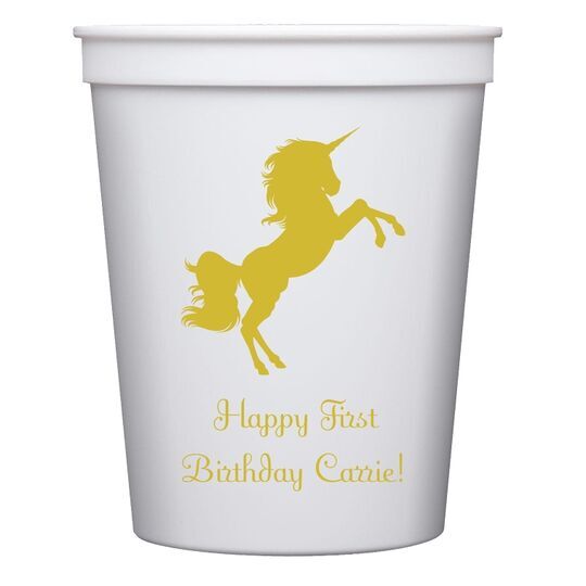 Unicorn Stadium Cups