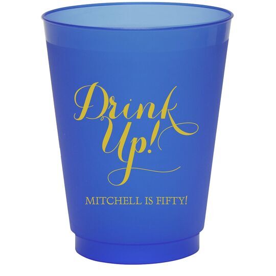 Drink Up Colored Shatterproof Cups